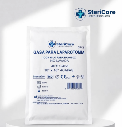 Gasas para laparotomia SteriCare